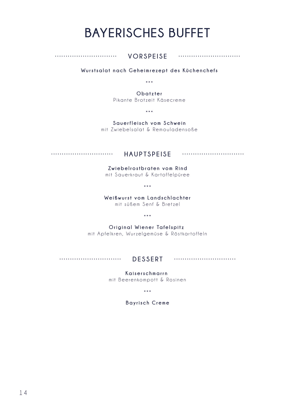 14 - BAYERISCHES BUFFET-1